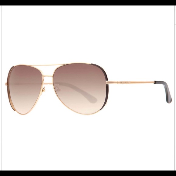 Michael Kors Sicily M2045S Brown and Gold - Picture 2 of 4